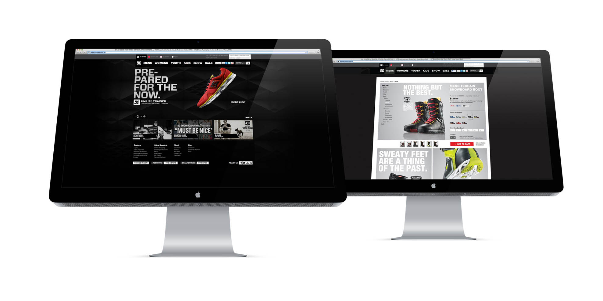 DC Shoes Home Page