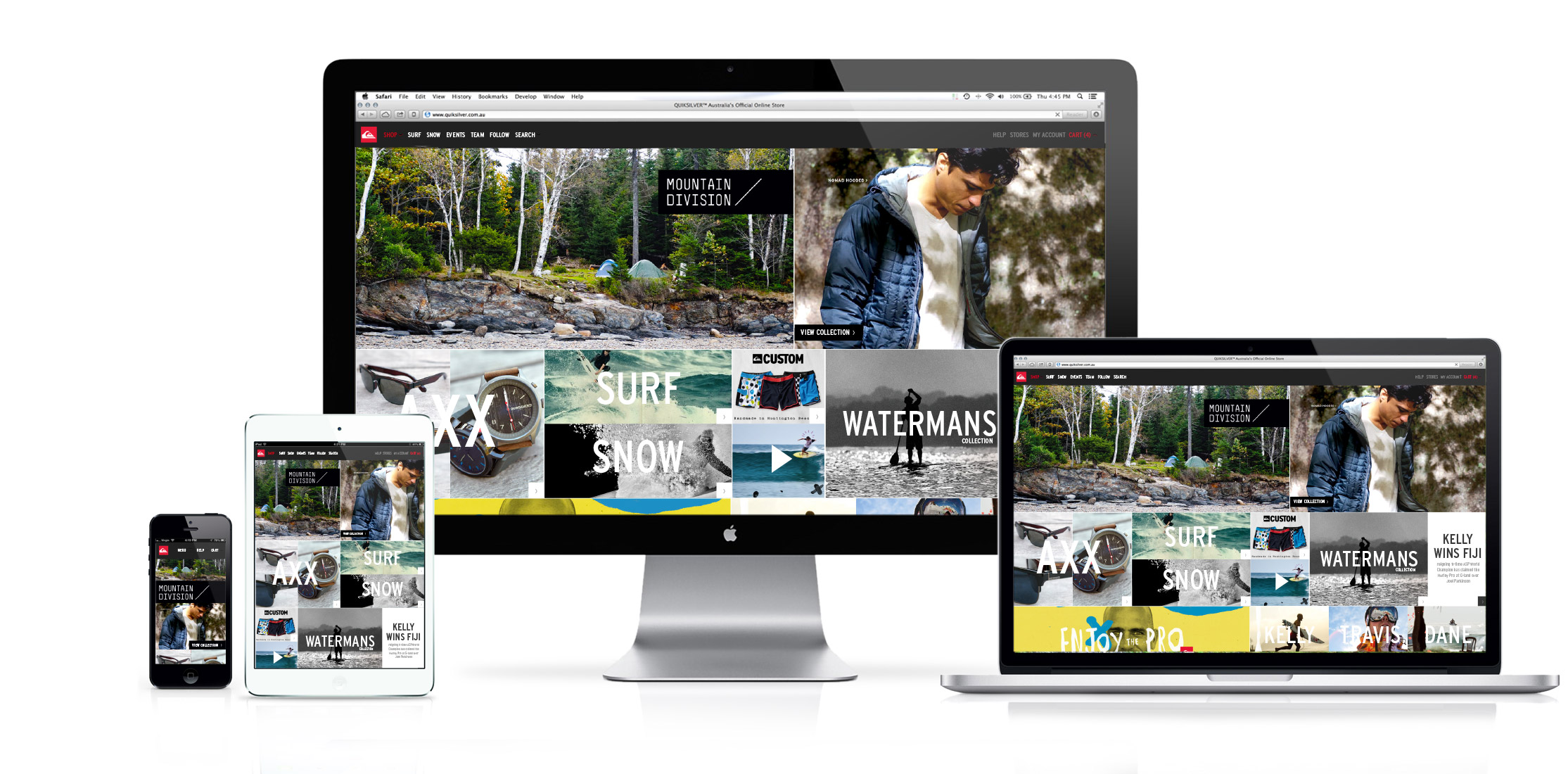 Quiksilver Home Page